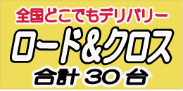 ���[�h�o�C�N�A�N���X�o�C�N���v30����A�S���ǂ��ł��f���o���[